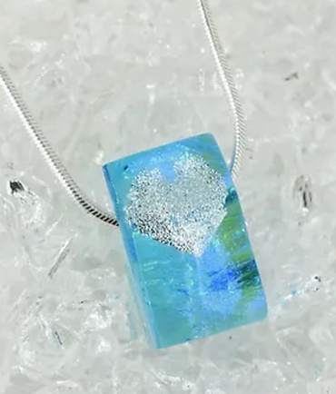 Hearts In The Ice Necklace